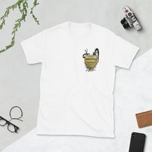 Load image into Gallery viewer, Maxed Out Crest Unisex T-Shirt Gold