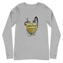 Load image into Gallery viewer, Maxed Out Crest Unisex Long Sleeve Tee Gold