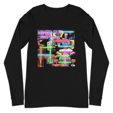 Load image into Gallery viewer, Maxed Out Arcade Unisex Long Sleeve Tee