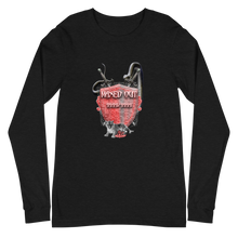 Load image into Gallery viewer, Maxed Out Crest Unisex Long Sleeve Tee Red