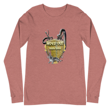 Load image into Gallery viewer, Maxed Out Crest Unisex Long Sleeve Tee Gold