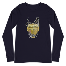 Load image into Gallery viewer, Maxed Out Crest Unisex Long Sleeve Tee Gold
