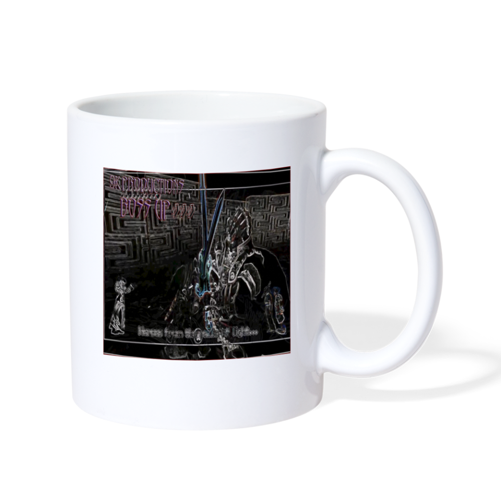 Maxed Out Boss Up Mug - white