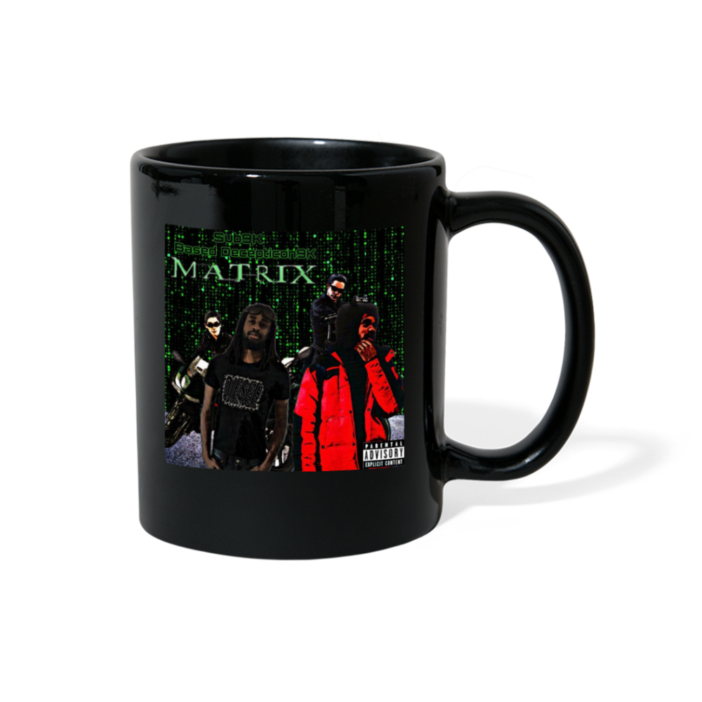 Maxed Out Matrix Mug Black - black