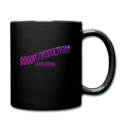 Maxed Out 9K Productions Logo Mug Black - black