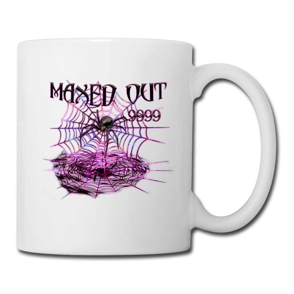 Maxed Out String Theory Mug - white