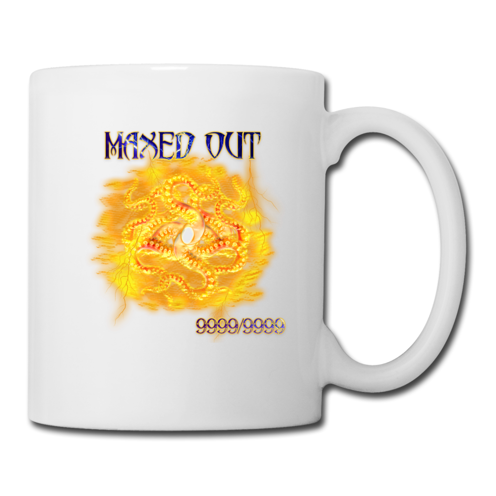 Maxed Out Cthulhu Mug - white