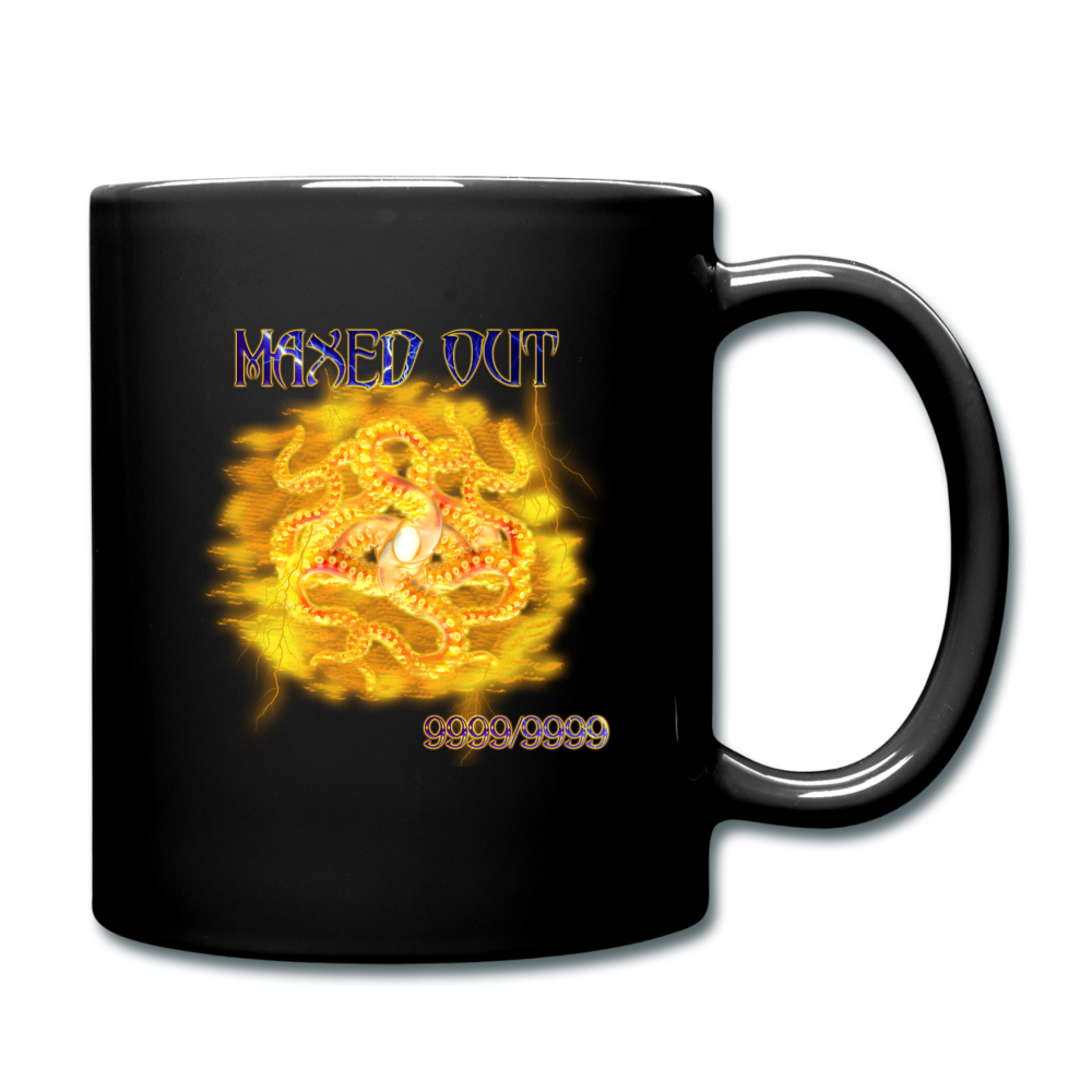Maxed Out Cthulhu Mug Black - black
