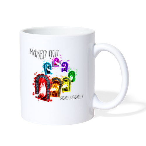 Maxed Out Gateway Mug - white