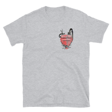 Load image into Gallery viewer, Maxed Out Crest Unisex T-Shirt Red
