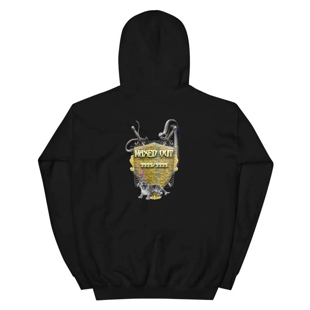Maxed Out Crest Unisex Hoodie Gold