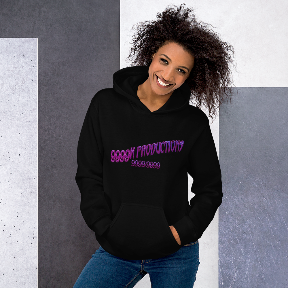 Maxed Out 9K Productions Logo Unisex Hoodie