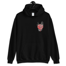 Load image into Gallery viewer, Maxed Out Crest Unisex Hoodie Red
