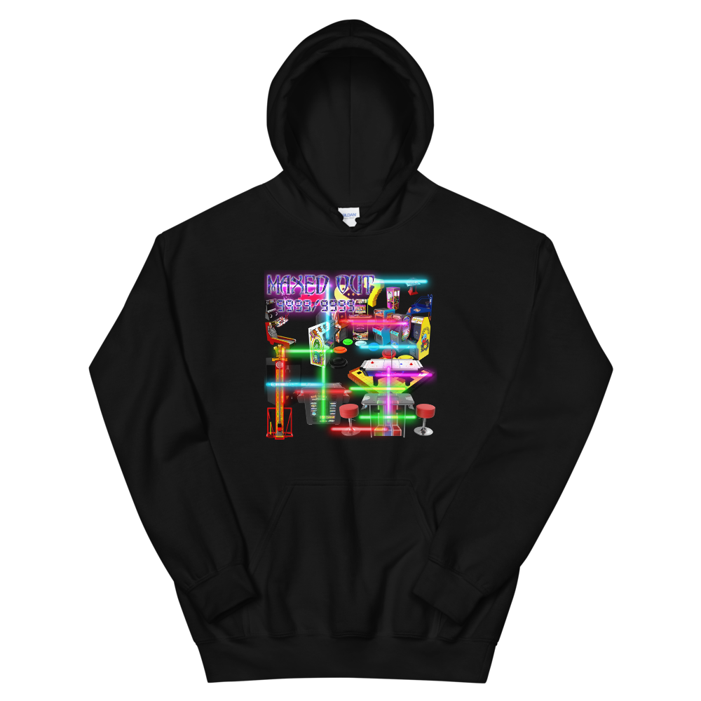 Maxed Out Arcade Unisex Hoodie