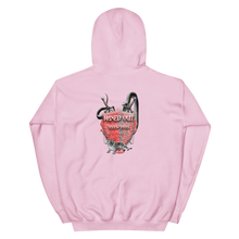 Load image into Gallery viewer, Maxed Out Crest Unisex Hoodie Red
