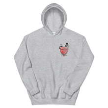 Load image into Gallery viewer, Maxed Out Crest Unisex Hoodie Red
