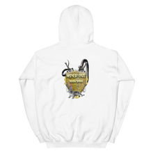 Load image into Gallery viewer, Maxed Out Crest Unisex Hoodie Gold
