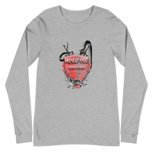 Load image into Gallery viewer, Maxed Out Crest Unisex Long Sleeve Tee Red
