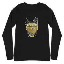 Load image into Gallery viewer, Maxed Out Crest Unisex Long Sleeve Tee Gold
