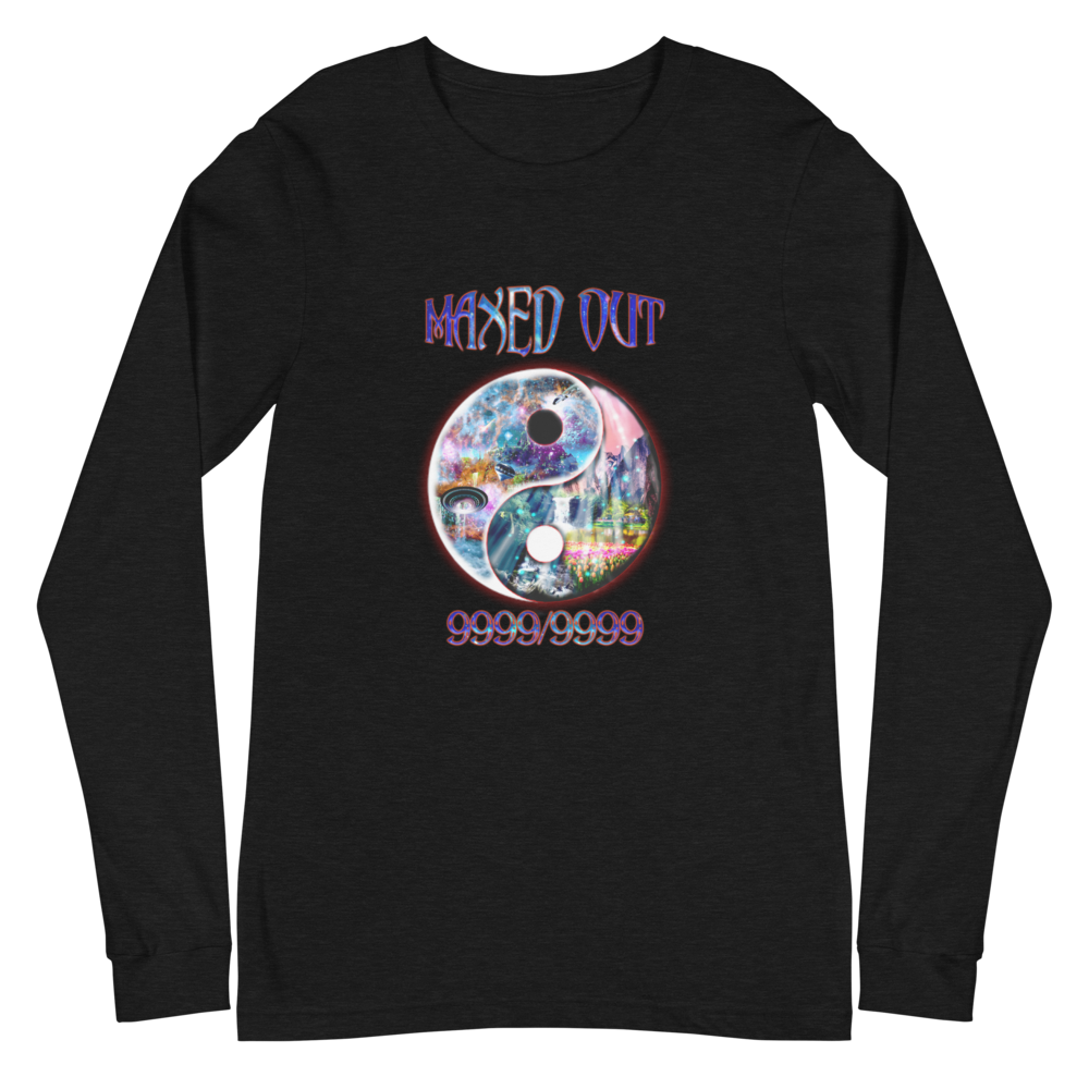 Maxed Out Yin Yang Unisex Long Sleeve Tee