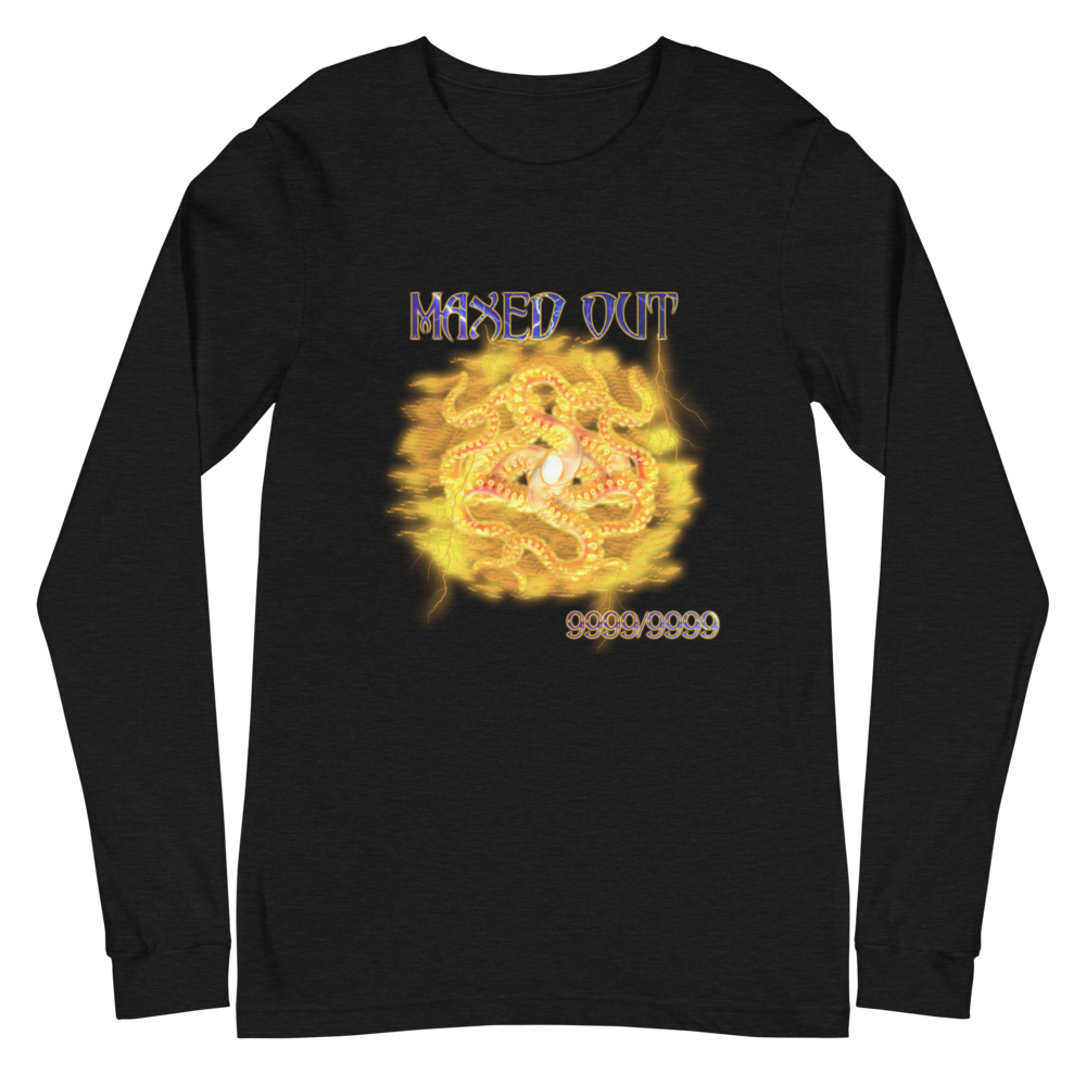 Maxed Out Cthulhu Unisex Long Sleeve Tee