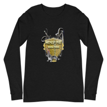 Load image into Gallery viewer, Maxed Out Crest Unisex Long Sleeve Tee Gold
