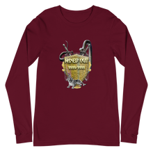 Load image into Gallery viewer, Maxed Out Crest Unisex Long Sleeve Tee Gold
