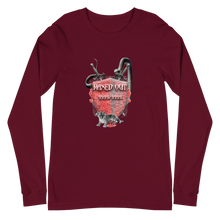 Load image into Gallery viewer, Maxed Out Crest Unisex Long Sleeve Tee Red
